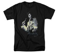 Elvis Presley - Painted King - T-Shirt A Maniche Corte Unisex Adulto - Nera