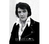 Elvis Presley Photograph 11 X 16 - Magnificent 1970 White House Portrait - Musica leggendaria - American Icon - Rock and Roll - Presidente Nixon - Foto rara - Stampa artistica