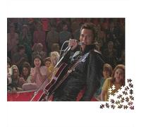 Elvis Presley Puzzle Impossibili 1000Pcs The King Decorazione Per La Casa. Giochi Rilassamento E Intelligence Per Adulti E Ragazzi Da 14 Anni 70x50cm/1000pcs