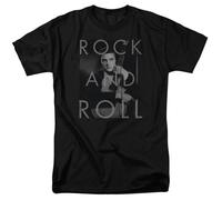 Elvis Presley Rock And Roll Maglietta Licenziata Per Adulti