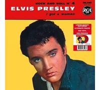 ELVIS PRESLEY - ROCK AND ROLL NO. 4 RED VINYL - Vinyl Record 7 - K72z