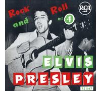 ELVIS PRESLEY - ROCK AND ROLL NO. 4 - Vinyl Record 7 - K72z