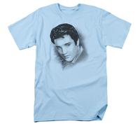 Elvis Presley - Sognante - Maglietta A Maniche Corte Unisex Adulti - Blu