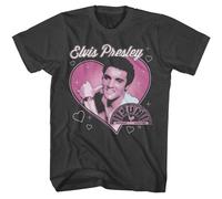 Elvis Presley - Sole Records Cuore - American Classici - Solido Gray Adulto