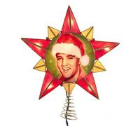 Elvis Presley Stella Illuminata Per La Cima Dell'Albero