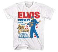 Elvis Presley - Sun Records - Recorded IN Memphis - Adulto T-Shirt