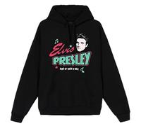 Elvis Presley Unisex - Adulto Artista Merch, Nero, Small