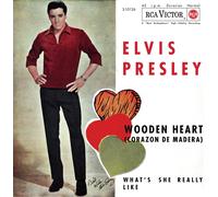 Elvis Presley Wooden Heart (Corazon De Madera)/What's She Really Like (Vinyl LP)