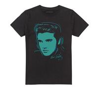 Elvis Presley Young Dots Maglietta Adulto Unisex (TV33320)