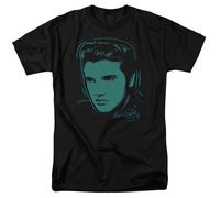 Elvis Presley - Young Dots - T-Shirt A Maniche Corte Unisex Per Adulti - Nera