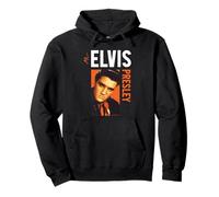 Elvisly Yours Elvis Presley Il re del Rock 'n' Roll retrò Felpa con Cappuccio