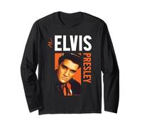 Elvisly Yours Elvis Presley Il re del Rock 'n' Roll retrò Maglia a Manica