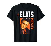Elvisly Yours Elvis Presley Il re del Rock 'n' Roll retrò Maglietta