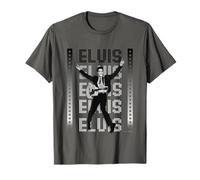 Elvisly Yours Elvis Presley King of Rock & Roll Retro Jump Maglietta