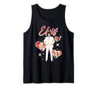 Elvisly Yours Elvis Presley San Valentino Love Hearts Canotta