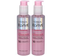 Elvive Glycolic Gloss Siero Senza Risciacquo Capelli Spenti Porosi 2x1