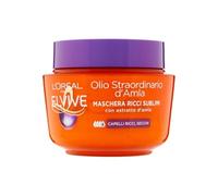 Elvive L'Oréal Paris Elvive Olio Maschera per Capelli Ricci, 300 ml
