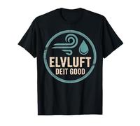 Elvluft Deit Good Hamburg City Sunrise Waves Maglietta