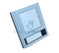 ELVOX 90N1 MODULO PORTA NUMERO CON UN PULSANTE GRIGIO