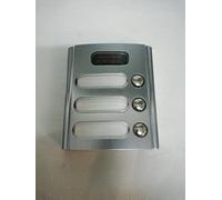 ELVOX citofono Universale Targa 8000 Modulo 3 tasti + indicatore superiore illuminato 12TS satinato