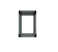 ELVOX CORNICE PER 1 MODULO GRIGIO CHIARO 9211
