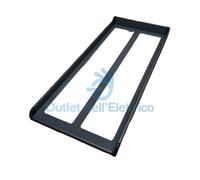 ELVOX CORNICE PER 8 MODULI 2X4 GRIGIO SABLÉ 9224/35