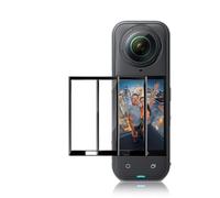 ELYCO [2 Pezzi Pellicola Protettiva Compatibile con Insta360 X5 / Insta 360 X4 Accessori, Sensibile al Tatto, Anti-Graffio Protezione Schermo, Bubble Free, HD TPU Clear Protector Film