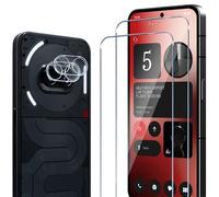 ELYCO Compatibile con Nothing Phone 2A/2A Plus/2 Vetro Temperato, 2 Pezzi Pellicola Protettiva + 2 Pezzi Pellicola Fotocamera, 9H Durezza Anti-Graffo/Anti-Olio Niente Bolle Schermo Pellicola