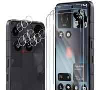 ELYCO Compatibile con Nothing Phone 3 Vetro Temperato, 3 Pezzi Pellicola Protettiva + 3 Pezzi Pellicola Fotocamera, 9H Durezza Anti-Graffo/Anti-Olio/Anti-Impronta Niente Bolle Schermo Pellicola