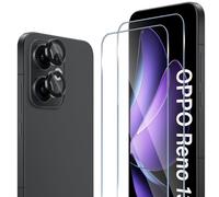 ELYCO Compatibile con OPPO Reno 13F / 13 F / 13 FS 5G Vetro Temperato, 2 x Pellicola Protettiva + 2 x Pellicola Fotocamera, 9H Durezza Anti-Graffo/Anti-Impronta Niente Bolle Schermo Pellicola