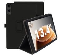 ELYCO Custodia Compatibile con TECLAST T65, Sottile Leggero Cover con Supporto per Matita e Cinturino, Custodia in PU Case con Multi-Angolo Regolabili, Nero