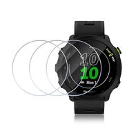 ELYCO Pellicola Protettiva Compatibile con Garmin Forerunner 55/45/45S/245/245 Music, 3 Pezzi Durezza 9H Protezione Schermo, Anti Graffio, Senza Bolle, Anti-Impronte