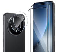 ELYCO Pellicola Protettiva Compatibile con Honor Magic 8 Pro, 2 Pezzi Vetro Temperato + 2 Pezzi Pellicola Fotocamera, 9H Durezza Anti-Graffo/Anti-Olio Niente Bolle Pellicola