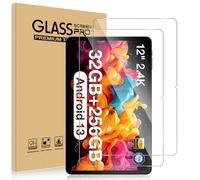 ELYCO Pellicola Protettiva Compatibile con OUKITEL OT5S/OT5/DOOGEE T20 Ultra/T40 Pro, 2 Pezzi Vetro Temperato, 9H Durezza Anti Graffio, Anti-Olio/Anti-Impronta Niente Bolle Schermo Pellicola