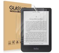 ELYCO Pellicola Protettiva per Kobo Clara BW/Clara Colour 6 Pollici, 3 Pezzi Pellicola Protettiva Opaca PET, per Scrittura Realistici, Anti-riflesso