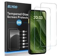 ELYCO Vetro Temperato per Fairphone 6, 2 Pezzi | Vetro Temperato 9H Durezza, HD Fotocamera, Anti Graffio, Senza Bolle, Nero