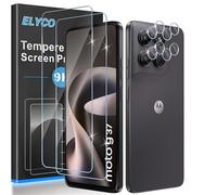 ELYCO Vetro Temperato per Motorola Moto G37, 2+2 Pezzi