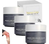Elycura Nerve Care Healing Salve, crema professionale per alleviare il dolore ai nervi, crema lenitiva per nervi Elycura, crema naturale per articolazioni, sollievo efficace per schiena, collo, mani