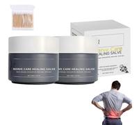 Elycura Nerve Care Healing Salve, crema professionale per il sollievo dei nervi, rilassamento muscolare e sollievo dal formicolio, cura naturale dei nervi per tutte le età (2pcs)