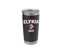 Elyria Ohio (Ohio) Bicchiere termico in acciaio inox doppia parete