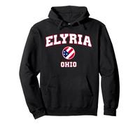 Elyria Ohio (Ohio) Felpa con Cappuccio
