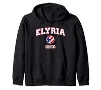 Elyria Ohio (Ohio) Felpa con Cappuccio