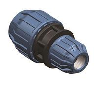 Elysee PP-Fitting, riduttore - Frizione, raccordo riduttore 25 mm - 20 mm per tubo PE, DVGW, certificato acqua potabile