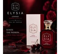 Elysia Lovefest Burning Cherry Profumo 50ml, Regali per le vacanze, la Festa della Mamma, Buon Compleanno vetro