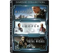 Elysium / Looper / Total Recall (2012) - Set (DVD) Matt Damon Jodie Foster