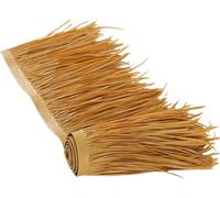 ELYSYSRL Artificiale Finta Paglia Tetto in Paglia Artificiale per Barra della Capanna Tiki Copertura Tetto Sintetica per Copertura per Ombrellone(Color 1)