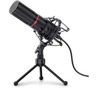 ELzEy Set microfono da studio con supporto for microfono karaoke for giochi, streaming, podcasting