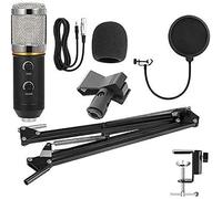 ELzEy Set microfono; Supporto universale for supporto a sbalzo Live K Song Set microfono a condensatore Microfono for voce