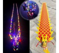 ELzEy Utilizzato for Il Gioco Notturno, Il Nastro del Drago for la Danza degli Esercizi Quadrati, Le luci rotanti del Nastro del Drago for Lo Sport e Il Fitness(Color,10 m (33 ft))