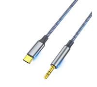 elzle Cavo ausiliario USB C,Cavo USB C a 3,5 mm Jack 1,2 m | USB C a jack ausiliario, con Samsung Galaxy S21 S20, Ultra Note 20, iPad Pro, Huawei, Car Stereos